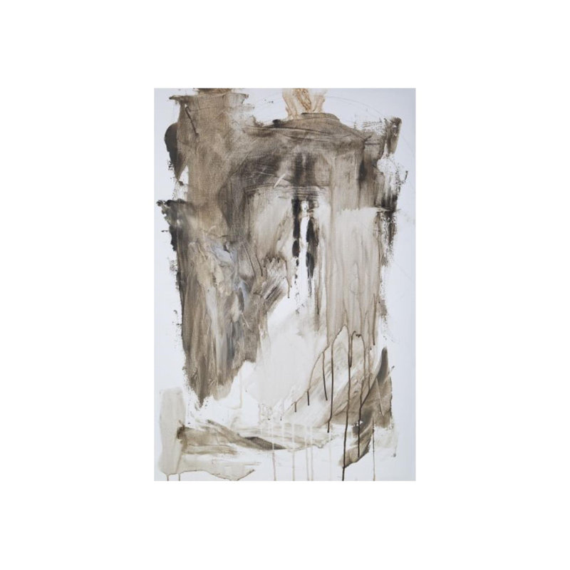 «Desert Peak» par Mia Malcolm Studio - impression sur toile tendue, H 45 po x l 30 po x P 1,5 po, Image au pinceau gel