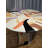 Hand-painted Artistic 47'' Round Dining Table