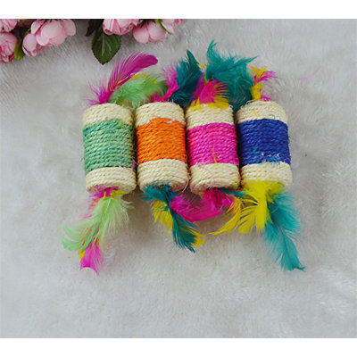Bâton de corde en sisal naturel - Accessoires pour animaux