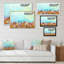 «Vintages Summer Blooming Flowers», reproduction sur toile flottante-495864583-495864588