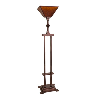73" High Mission Prime Torchiere