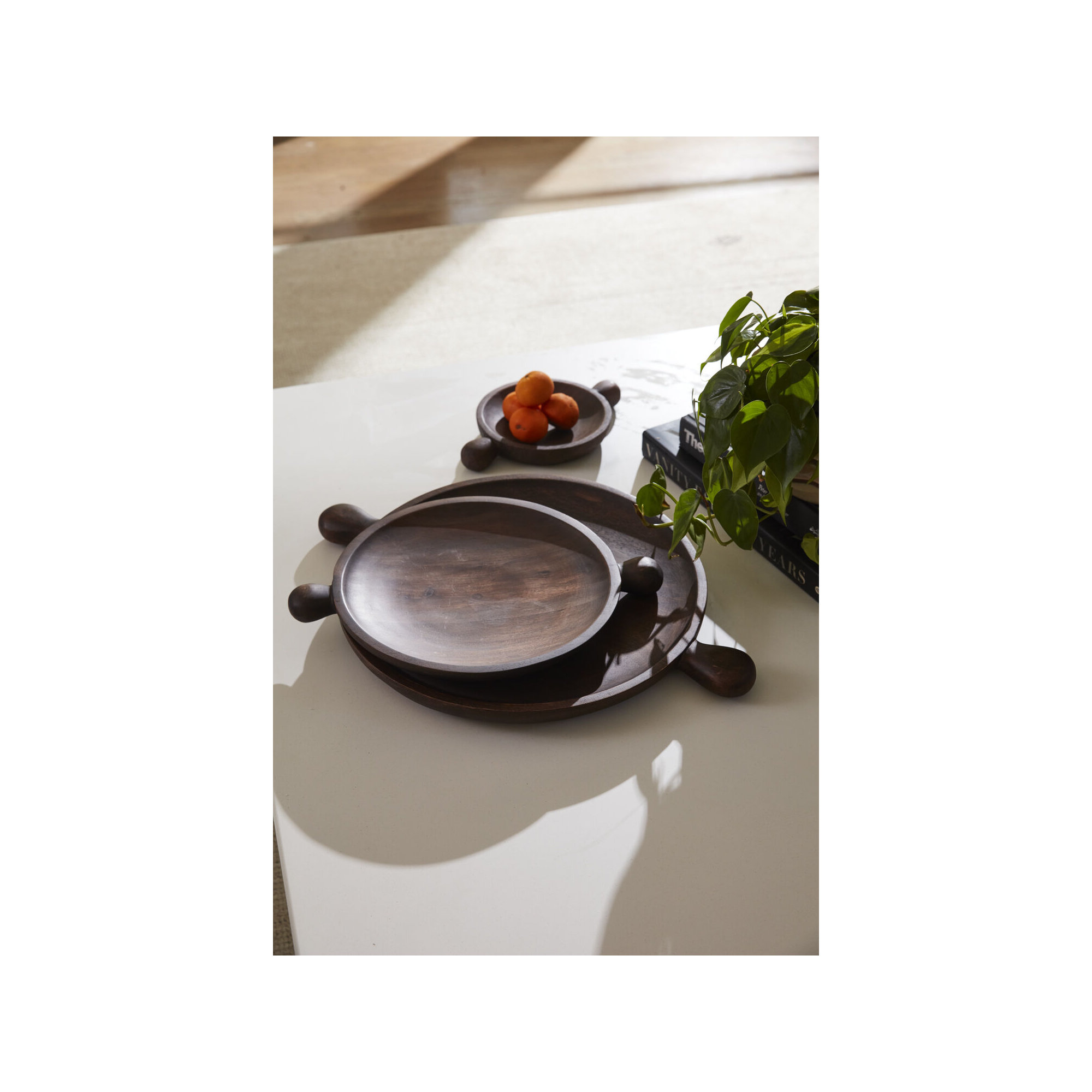 Keating Wood Tray - Set of 2