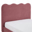 Lit simple tapissier Wave-129723436