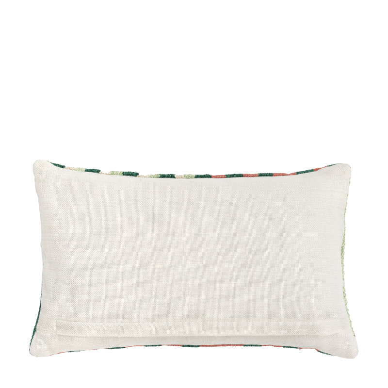 Mala Striped Woven Throw Cushion