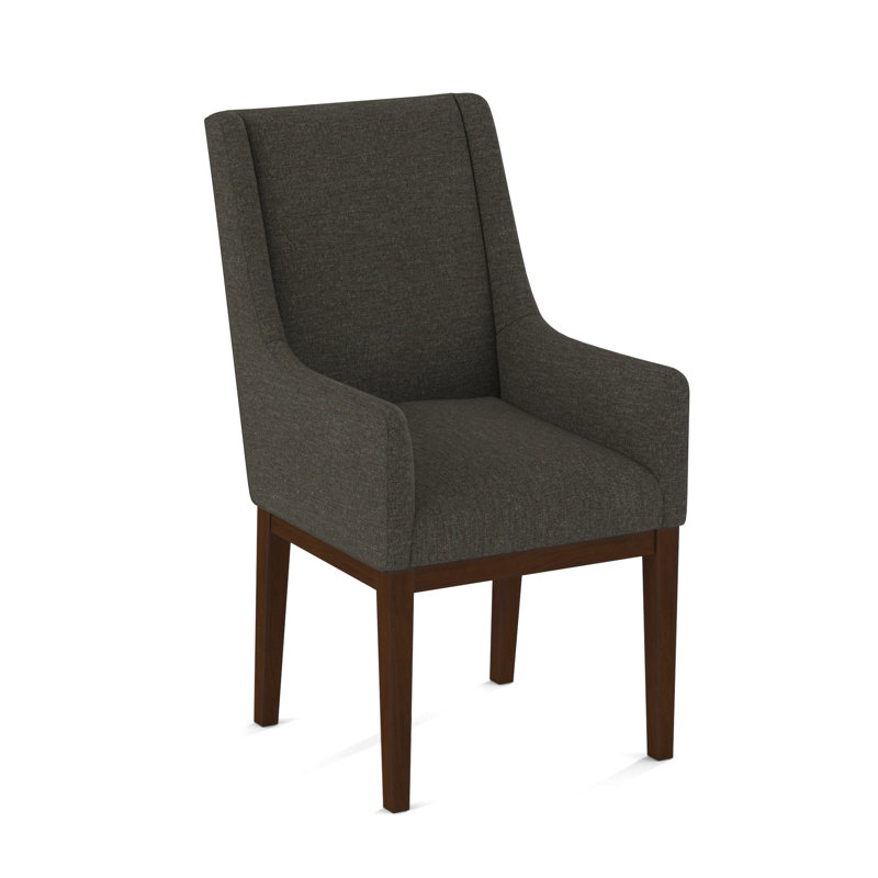 Upholstered Arm Chair, 61391-88, Pecan