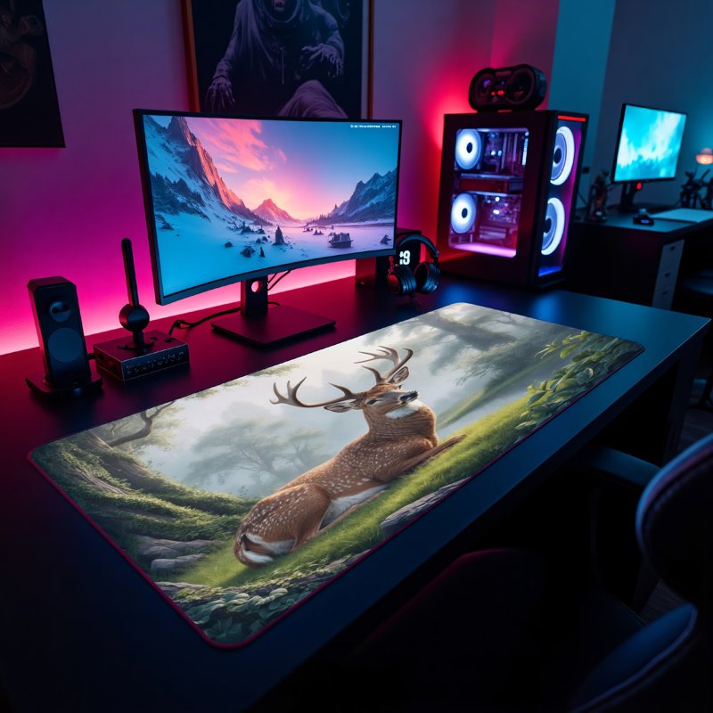 Polyester Desk Pad, 23.6x13.8
