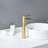 Single-Hole Single-handle Bathroom Faucet with Drain Assembly-70325894