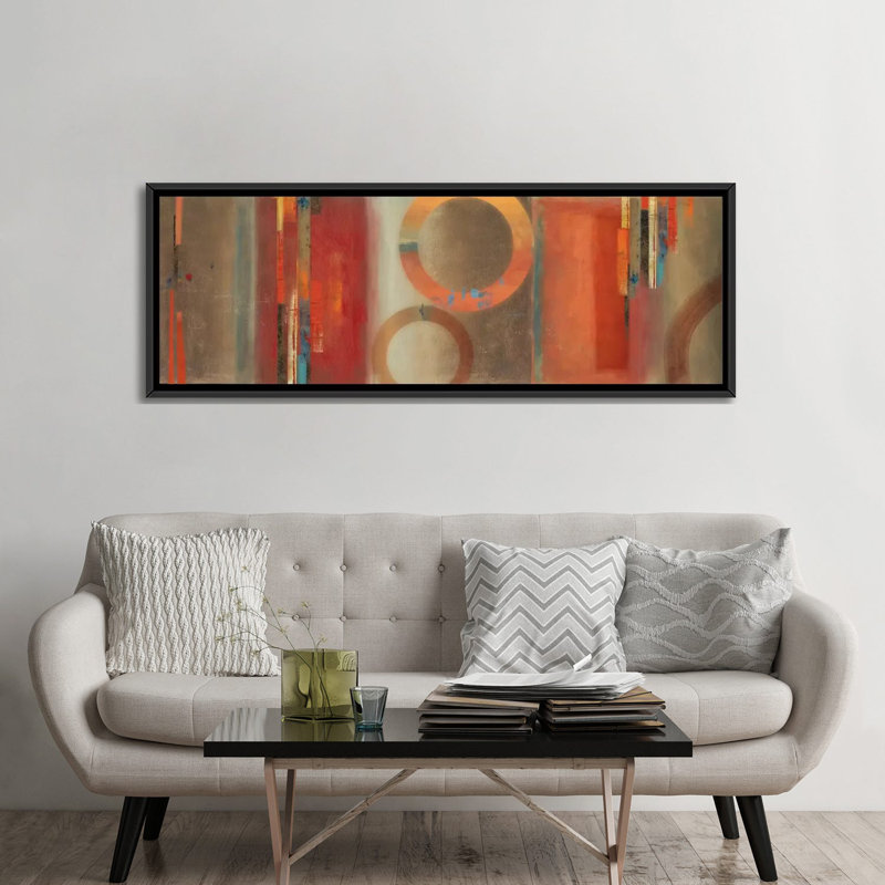 «Glow» par PI Studio, impression sur toile tendue, H 12 po x l 36 po x P 1,5 po, Toile encadrée noire