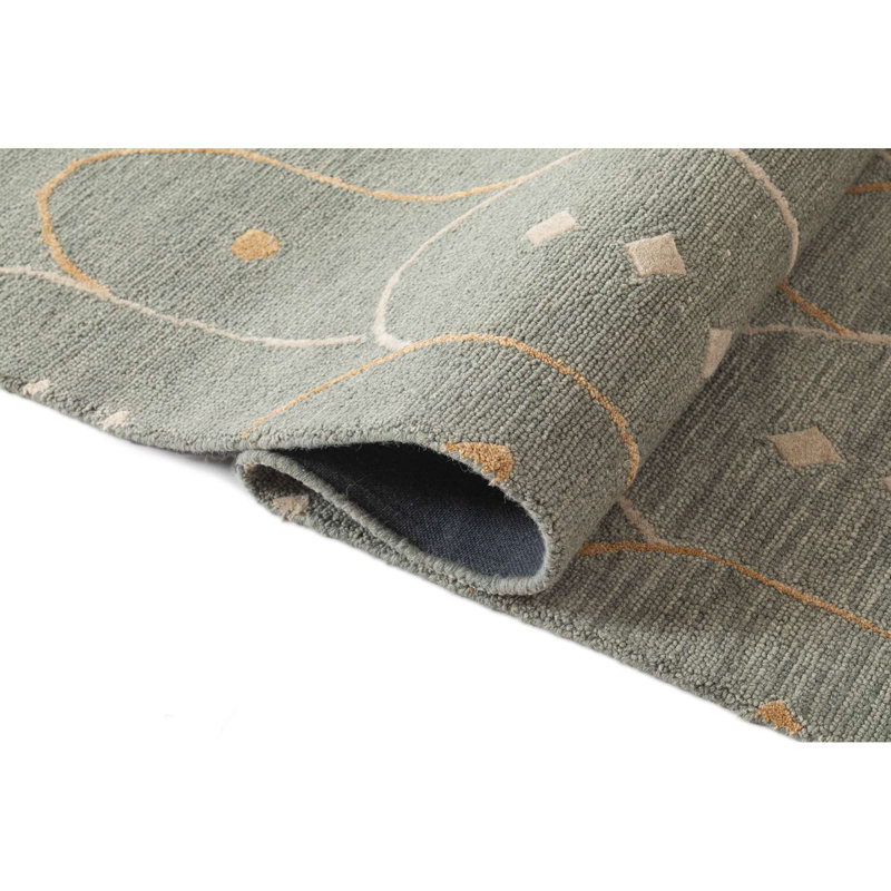 Hand Tufted Wool Loryanna Rug, Rectangle 2" x 3" 