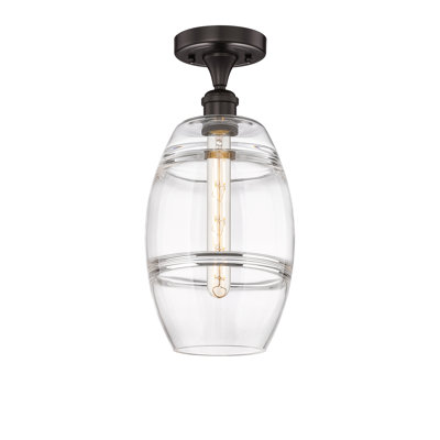 Edison - Abiagael - 1 Light Semi-Flush Mount