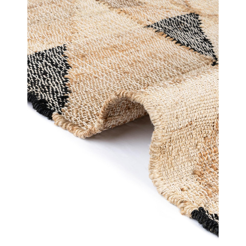  Raga Kala Handwoven Jute Rug, Rectangle 9' x 12'