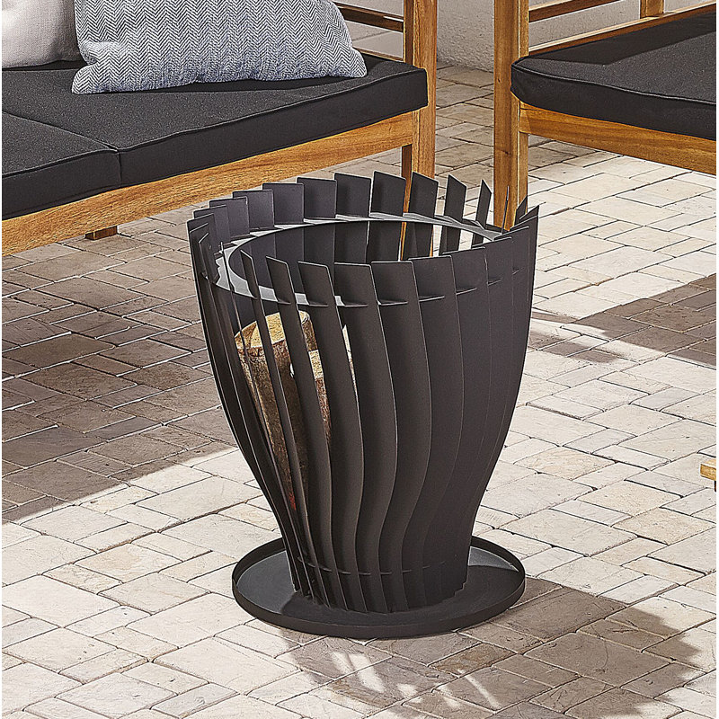 Effington Round Steel Smokeless Fire Pit