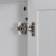 Armoire de rangement pour salle de bain avec 2 portes et 6 tablettes