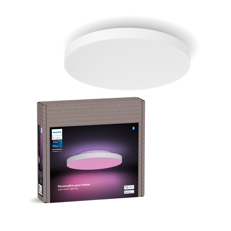 Plafonnier mince Philips Hue Datura