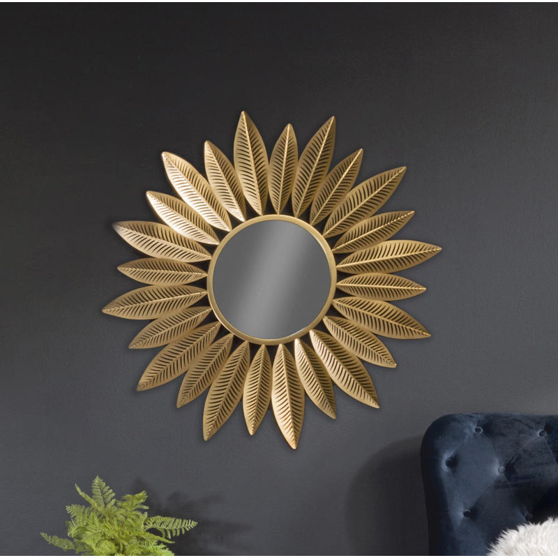 Kissling Metal Flat Wall Mirror