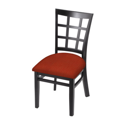 Chaise d'appoint à dossier échelle en bois massif