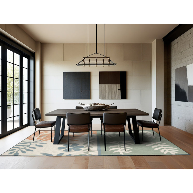 Rustic Prime Charm Rug, Round 6'