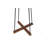 Reclaimed Wood and Metal Freestanding Coat Rack with Hooks use in bedroom, living room