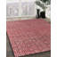 Tapis décoratif multicolore à motif abstrait-186076728