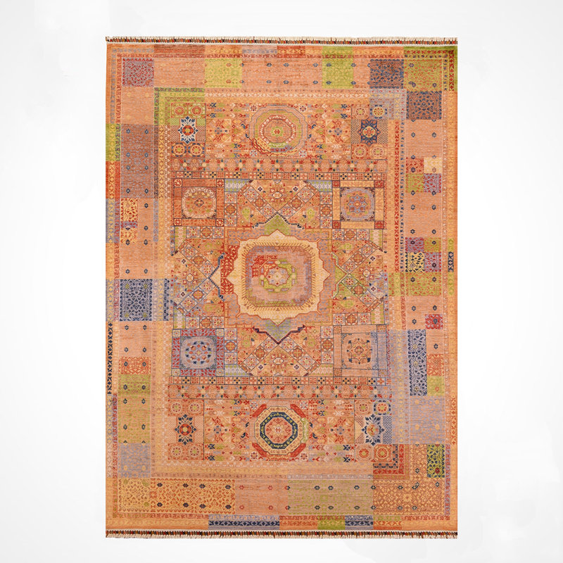 Tapis en laine et coton noué à la main Original