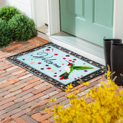 Tapis d'interrupteur colibri Welcome Friends Sassafras Estate