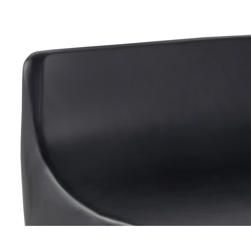 LEDGER STOOL - Black, Black