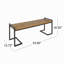 BANC HOPKINS INDUSTRIAL BOIS ET MÉTAL-1132645673