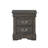 Solid Pine Nightstand With 2 Drawers, Dark Gray