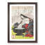 Lady Komachi by Yashima Gakutei - Picture Frame Art Print-55641293-55641291