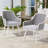 Outdoor Dining Armchair With Cushion-691470506