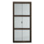 Porte pliante à panneaux en bois manufacturé et en PVC / vinyle-42367801-42367802