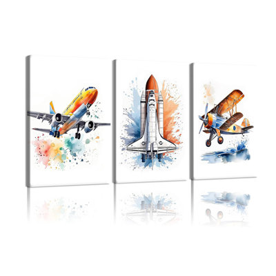 3 Piece Wrapped Canvas Print