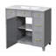 Meuble-lavabo 36 po avec lavabo en céramique