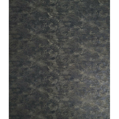 Papier peint imitation bronze foncé texturé