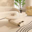 Table basse ovale en acrylique-102698730-102698732