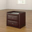 Meilani 56.5cm W Metal Bedside Table-16074089