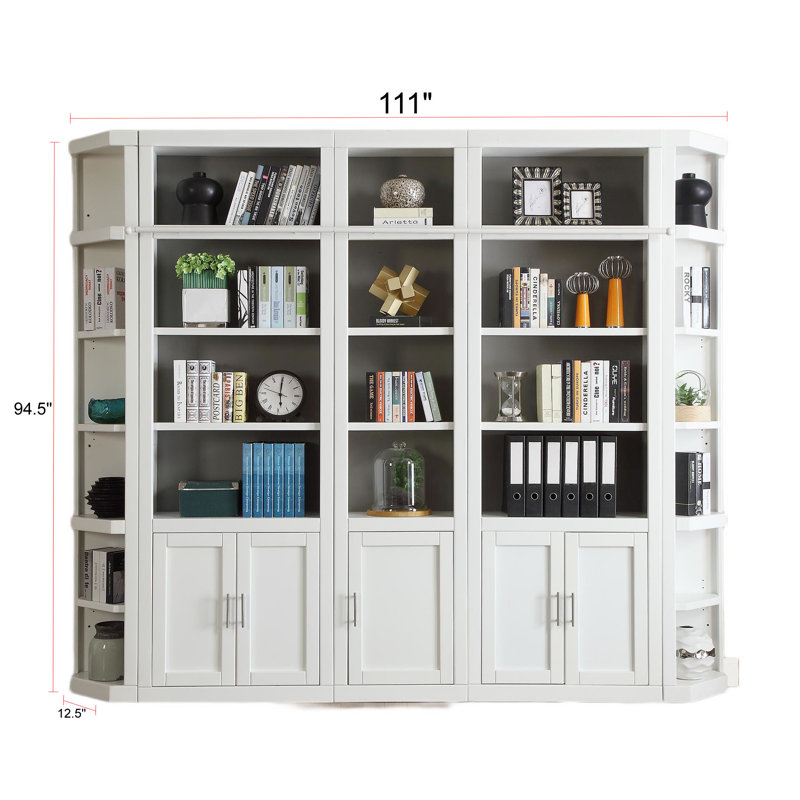 Nicoletti 5 Piece Storage Library Wall
