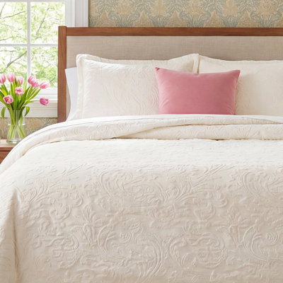 Birch Lane Recover Vanilla Duvet Cover Set