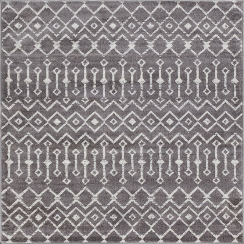 Aemtenan Abstract Indoor Rug, Square 8'