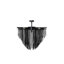 Small Leather Fringe Chandelier-96123448