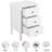 Anitrea 3-drawer Nightstand-965038126