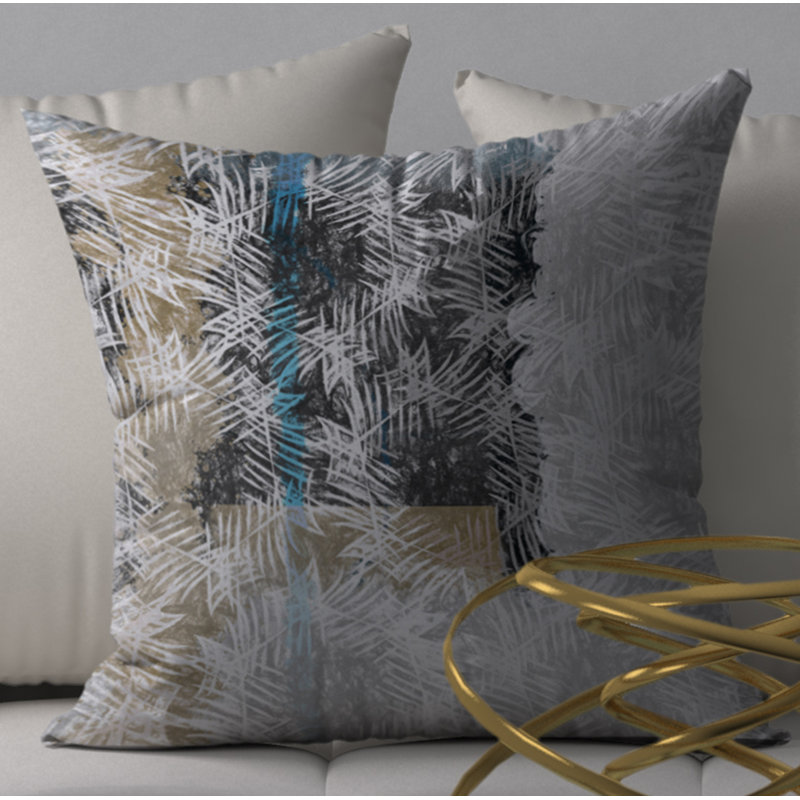 Geometric Reversible Throw Pillow, 20" x 20"
