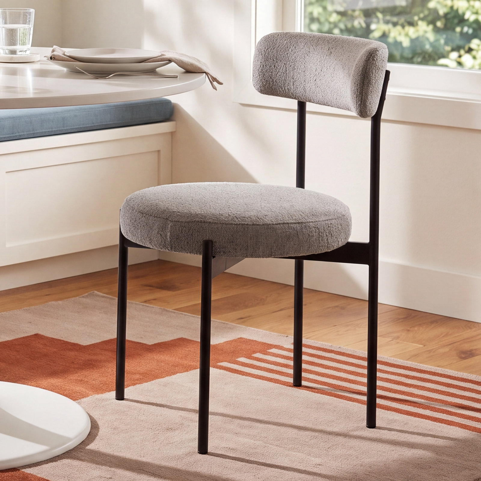 Liana Dining Chair, Gray