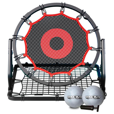 IE Sports Basketball Rebounder Multi-Sport Rebound Net Return Attachment, Red