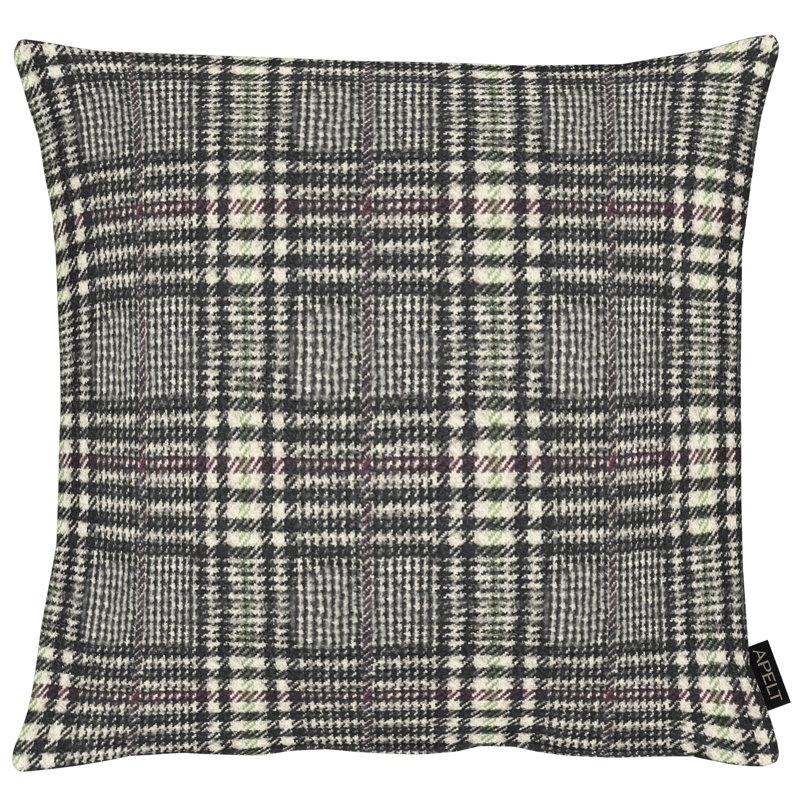 Winterwelt Grey Square Cushion, 45cm H x 45cm W, Polyester