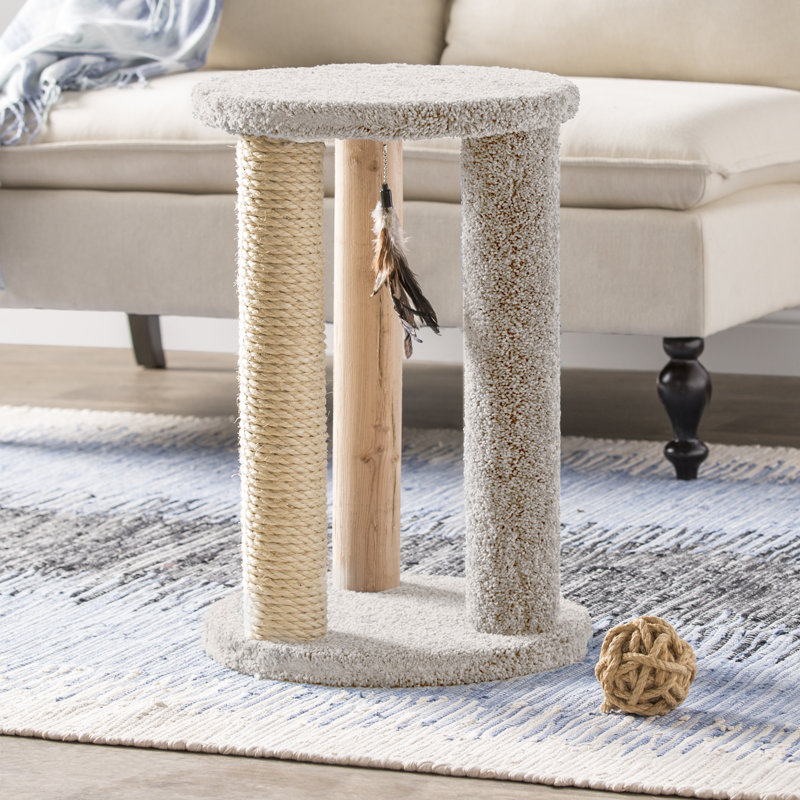 Efigenio Scratching Post, Beige