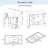 36" Bathroom Vanity Cabinet With Ceramic Sink Combo-1161653364