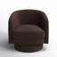 Fauteuil demi-tonneau pivotant Genoa-359074585