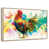 Floating Frame Natural Wood selected
