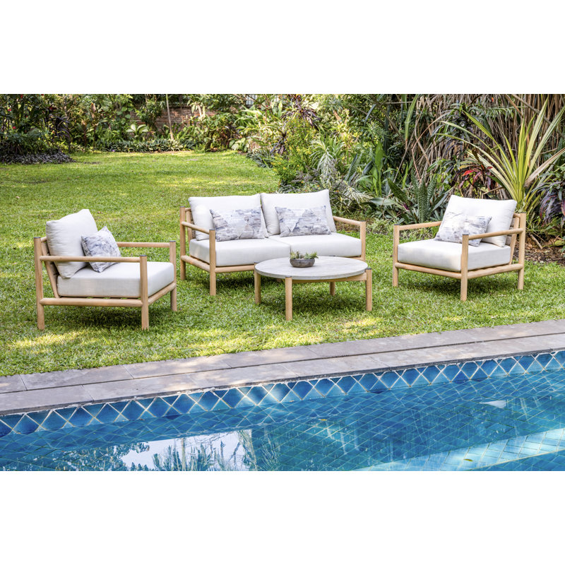 Vin Lounge Chair, Ivory